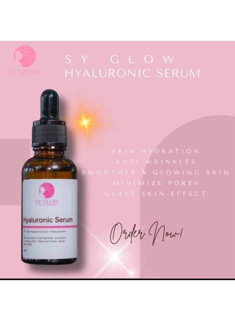 SY Glow Hyaluronic Face Serum - 30ml - Image 2